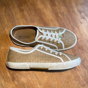 Michael Kors Ima Borium Camel Shoes